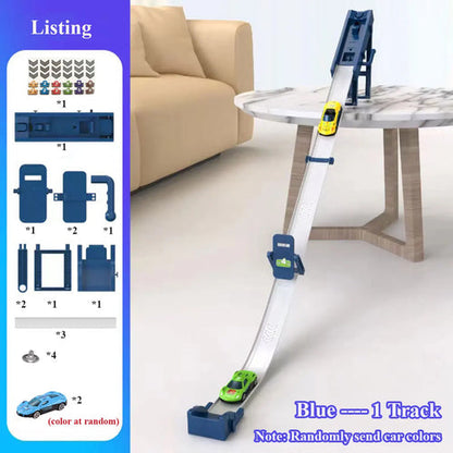 Competitive Racing Track Toy Vehicle with Alloy Car Kids Play Game for AliExpress