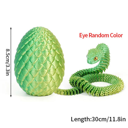 FlexiCrystal Dragon: 3D-Printed Magic in Motion Creatinglife Store