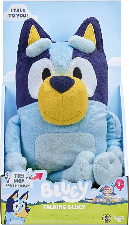 30cm Anime Peripherals Bluey Talking Plus Cute Bluey Dog Family Bingo Dog Music Sound Plush Toy For Children'S Birthday Gift South Bay Evans General Store