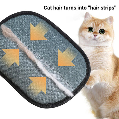 Fur-Free: Electrostatic Pet Hair Remover Gloves