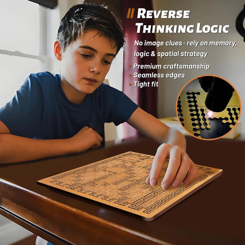 BrainBloom™ Fractal Jigsaw Challenge 🌿🧠