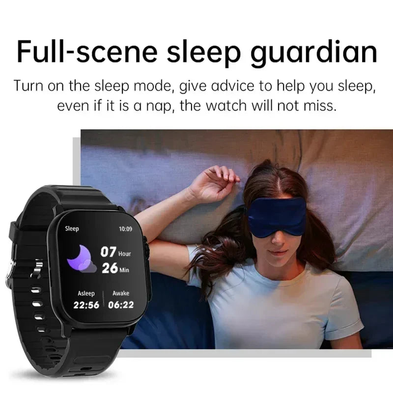 T900 Ultra Smartwatch – Bluetooth Calling, Message Alerts Heart Rate Monitor Sports Watch Shop1104002744 Store