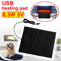 Almohadilla térmica USB Hoja térmica plegable Cojín de asiento calefactable para automóvil Asiento
