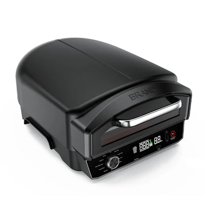 Outdoor 14 Inch Electric Portable Pizza Oven Stainless Steel Pizza Oven For Camping Hiking With Stone Pizza Oven