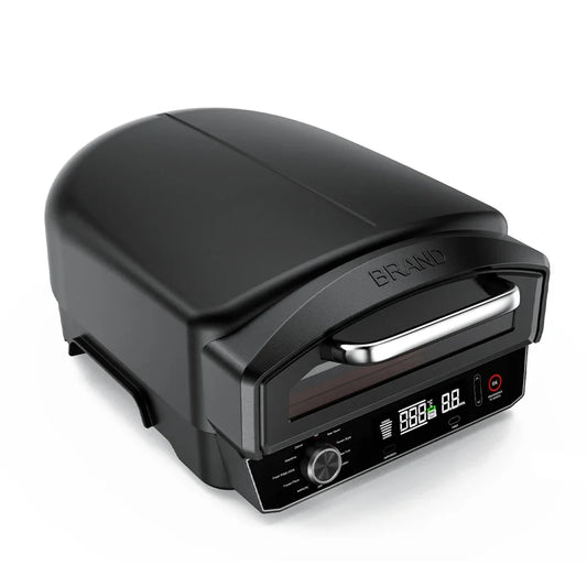 Outdoor 14 Inch Electric Portable Pizza Oven Stainless Steel Pizza Oven For Camping Hiking With Stone Pizza Oven