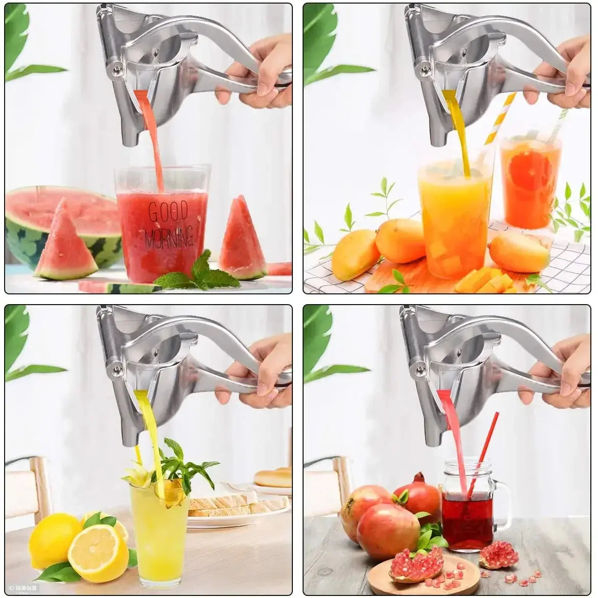 Manual Juice Squeezer Aluminum Alloy Hand Pressure Juicer Pomegranate AliExpress