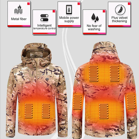 Stay Warm, Hunt Longer – Ultimate Heated Hunting Jacket HEROBIKER Official Store