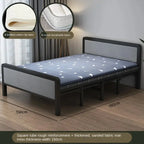 *Folding Bed Double Home Simple Rental House Noon Break Bed Office AliExpress