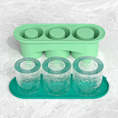 Ice Cube Tray for ST Cup Tumbler Cup , Cylinder-Shaped Silicone Ice Mold with Lid , Stanley Cup Accessories