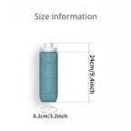 1Pc 600ml Foldable Space-saving Portable Reusable Silicone Sport Water
