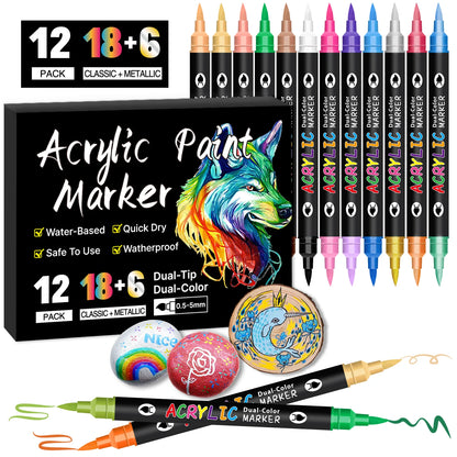 Artist’s Dream Pens – Fine & Broad Tips for Versatile Creations!