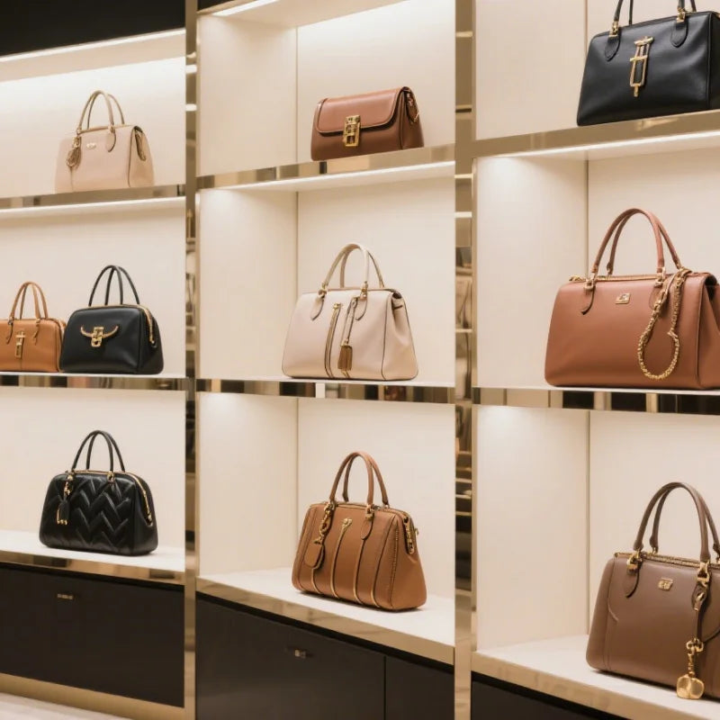 Stylish Designer Inspired Tote Bag For Women Luxury Leather Crossbody Shoulder Handbag Ladies Purse