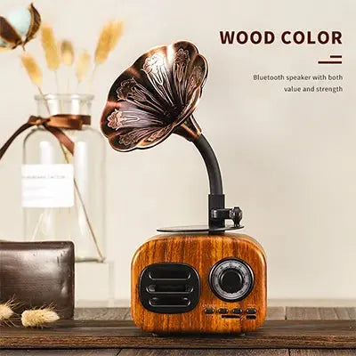 Retro Radio Wireless Mini Portable Bluetooth Stereo Speaker Teal Simba
