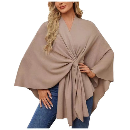LuxeCloud Wrap – Cozy Elegance for Any Occasion!