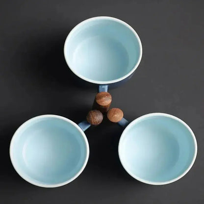 Creative Handmade Exquisite Coffee Cup Vintage Coffee Cup With Wooden AliExpress