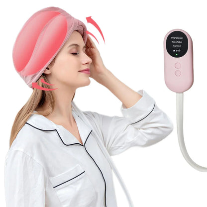 RelaxPro: Heated Air Pressure Head Massager for Ultimate Stress Relief Shop1103993626 Store