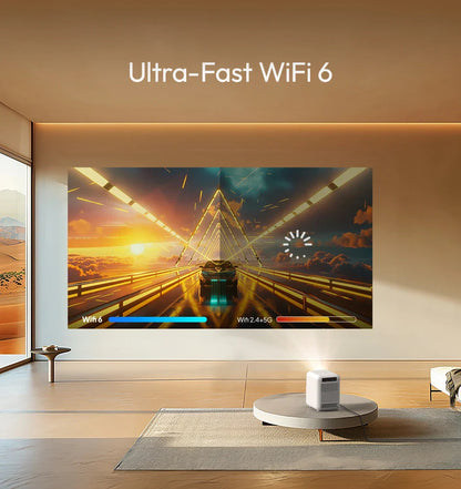 BYINTEK LOVE U4 Smart Mini Home Theater Projector 4K 1080P Video Android WIFI for Smartphone Cinema South Bay Evans General Store