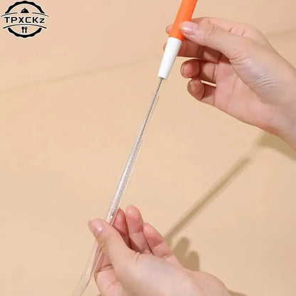 3 In 1 Cup Cover Straw Cleaning Brush Multi-functional Bottle Cleaning
