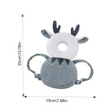 Mochila protectora de cabeza de bebé, relleno de algodón PP, cojín de seguridad para gatear y caminar de niños pequeños, regalos de vacaciones para bebés y niñas