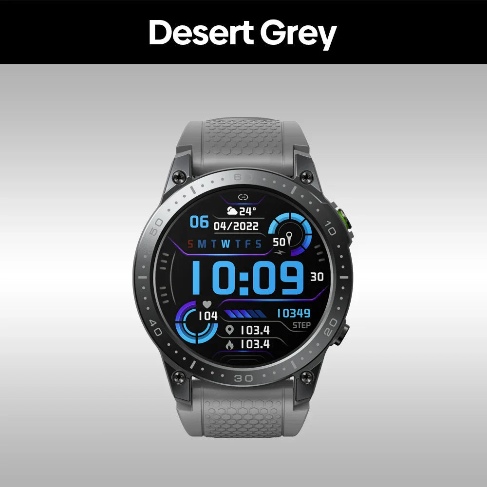 Zeblaze Ares 3 Pro Smart Watch Ultra HD AMOLED Display Voice Calling Function 100+ Sports Modes 24H Health Monitor Smartwatch Big Save Store