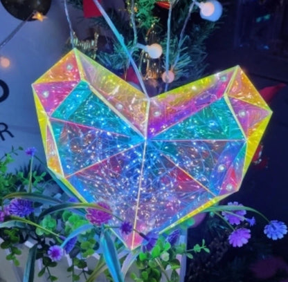 Glow-Up Holographic Teddy Bear – Magical Light-Up Plush for Cozy Nights! SINOHAMM Official Store