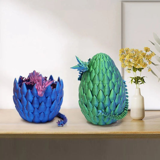 FlexiCrystal Dragon: 3D-Printed Magic in Motion Creatinglife Store