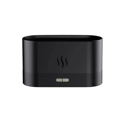Vissko Aroma Flame Diffuser 180ML Air Humidifier Ultrasonic Aromatherapy Cool Mist Maker Essential Oil Lamp Difusers For Home Stone's Store