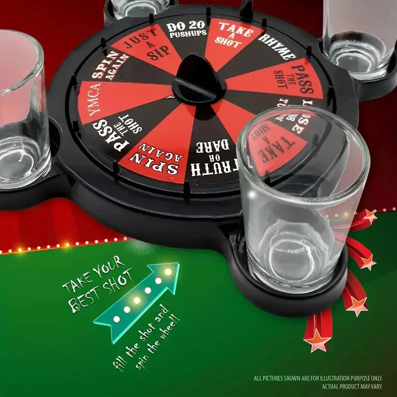 Roulette Shots Drinking Games Set For Adults Party With AliExpress