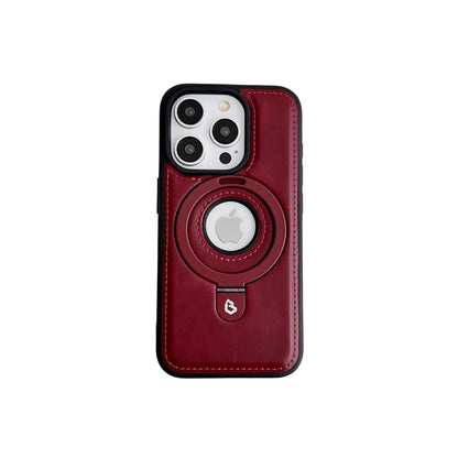 Luxe Guard: Shockproof Magnetic Stand Phone Case