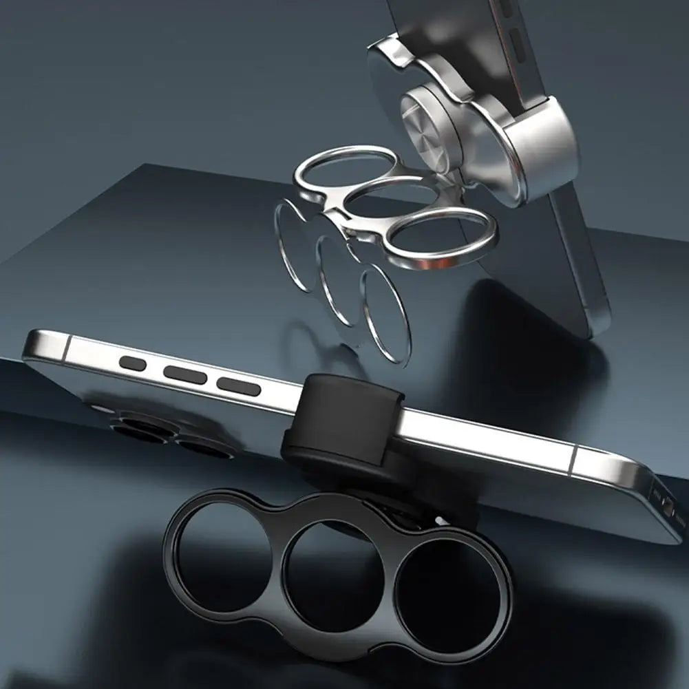 Grip360™ Triple Ring Holder 📱✨ — 360° Control, Secure Hold