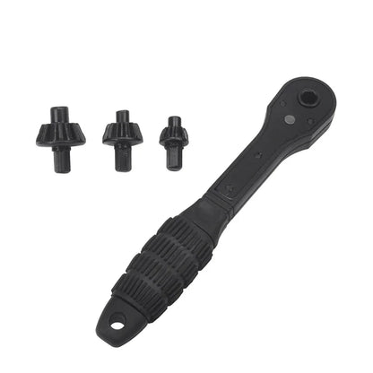 Drill Smart: 3-in-1 Chuck Ratchet Spanner