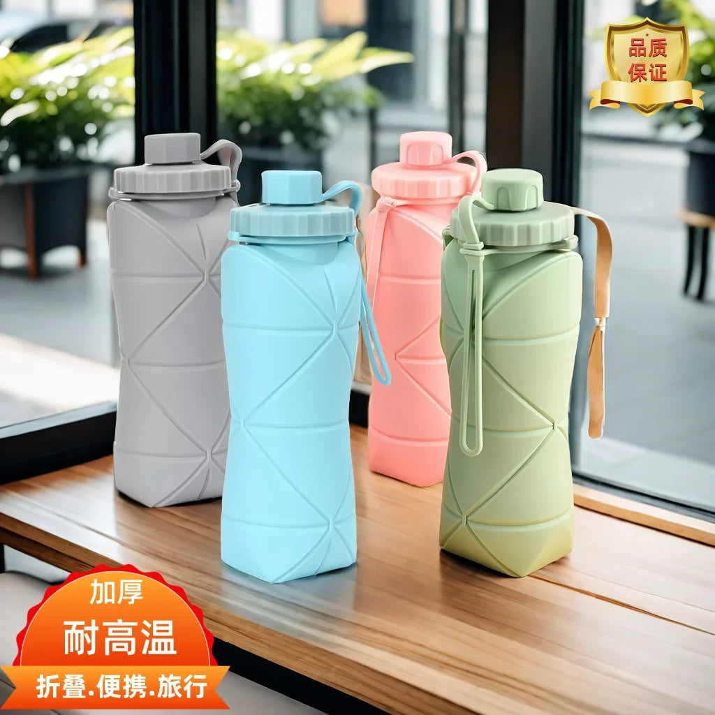 Outdoor Camping Hiking Portable Travel Telescopic Water Cup Foldable AliExpress