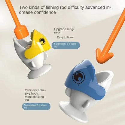 Dinosaur Simple Magnetic Fishing Toys Play Rod Game Toys for Children Baby Montessori with Rod Kids Educational Rotating Gift Sweet Kids Store