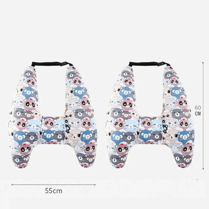 Cute Animal Pattern Kid Neck Head Support U-Shape Children Travel