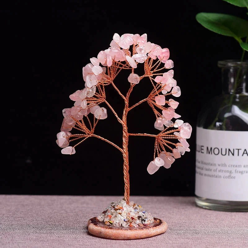 Royallure Crystal Money Tree – Amethyst Healing Gemstone Tree for Prosperity & Home Decor YunFeng Aeromodel Store