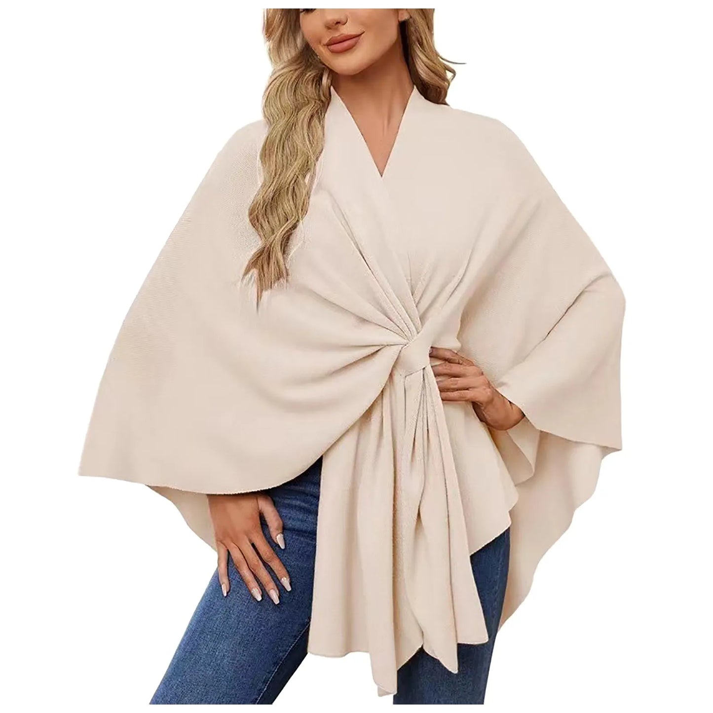 LuxeCloud Wrap – Cozy Elegance for Any Occasion!