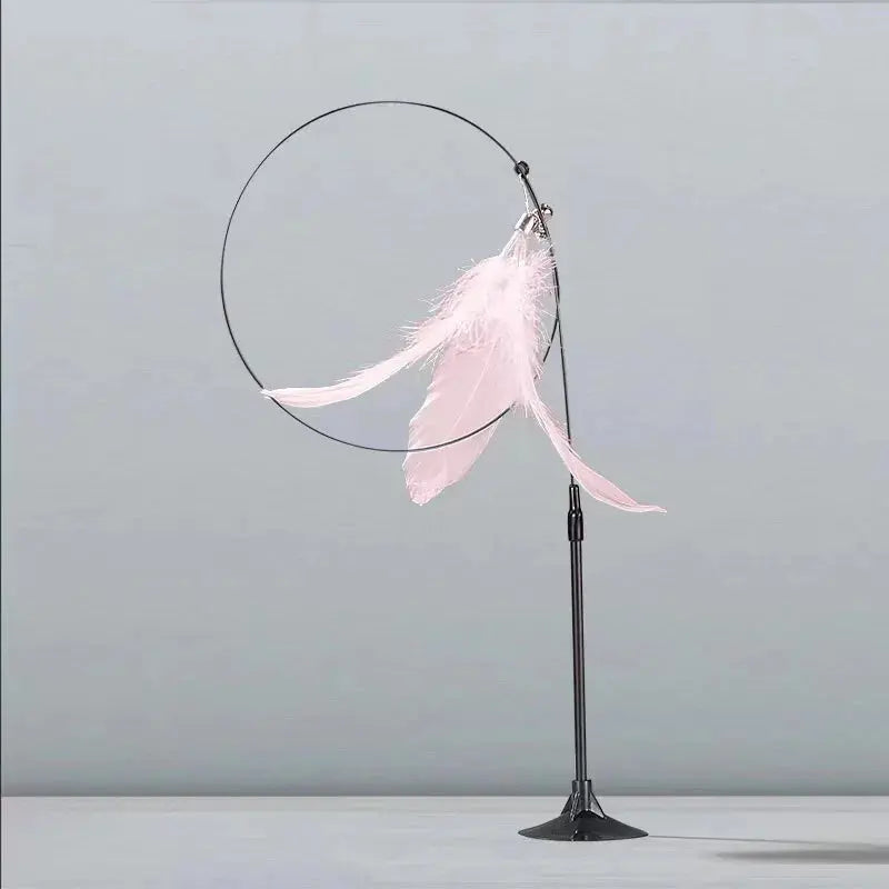 Interactive Cat Toy Handfree Cat Stick Playing Kitten Playing Teaser