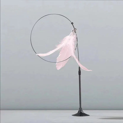 Interactive Cat Toy Handfree Cat Stick Playing Kitten Playing Teaser