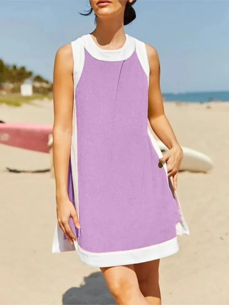 Versatile Vibe: Sleeveless Top & Skirt/Shorts Set
