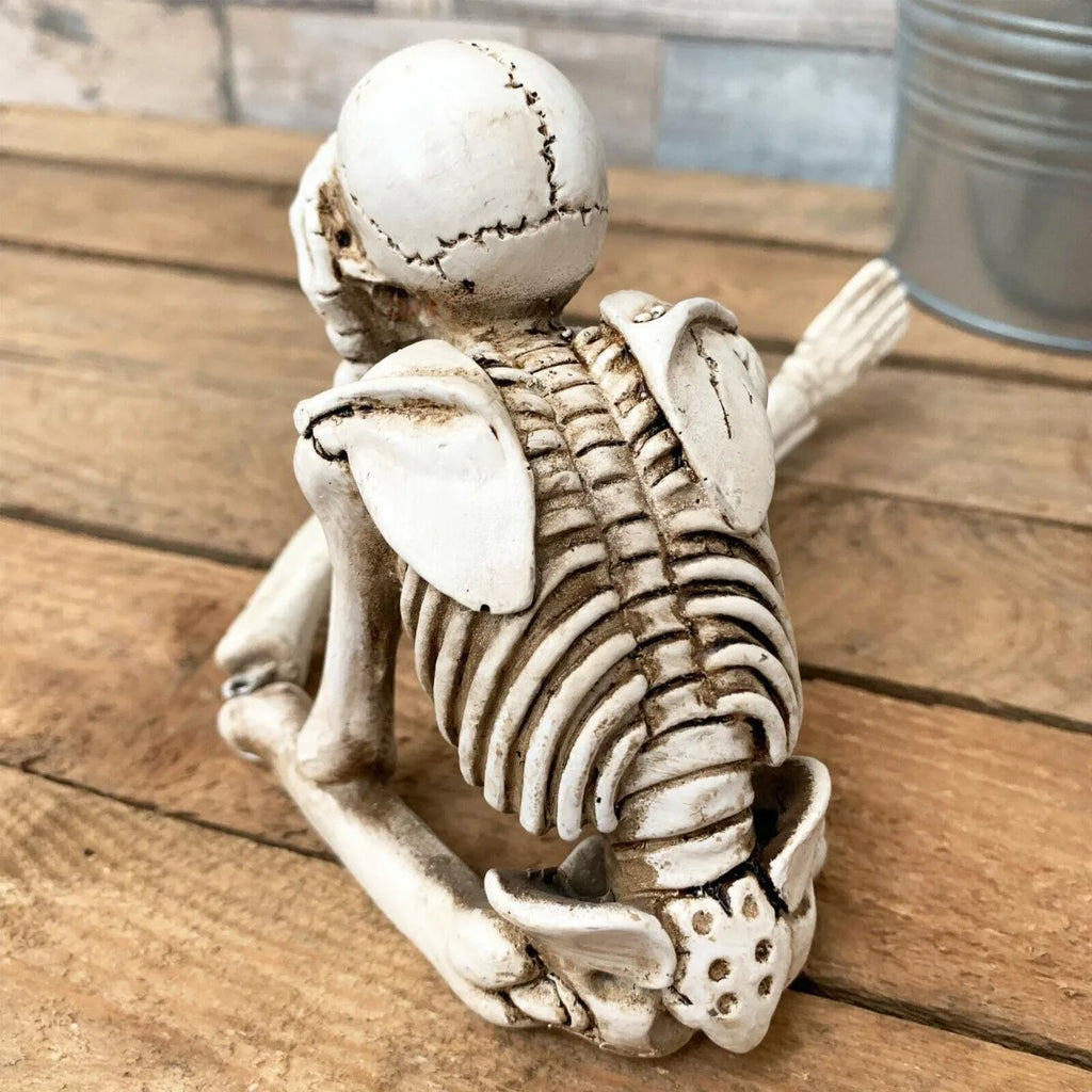 SkullFlame™ Halloween Fireplace Decor