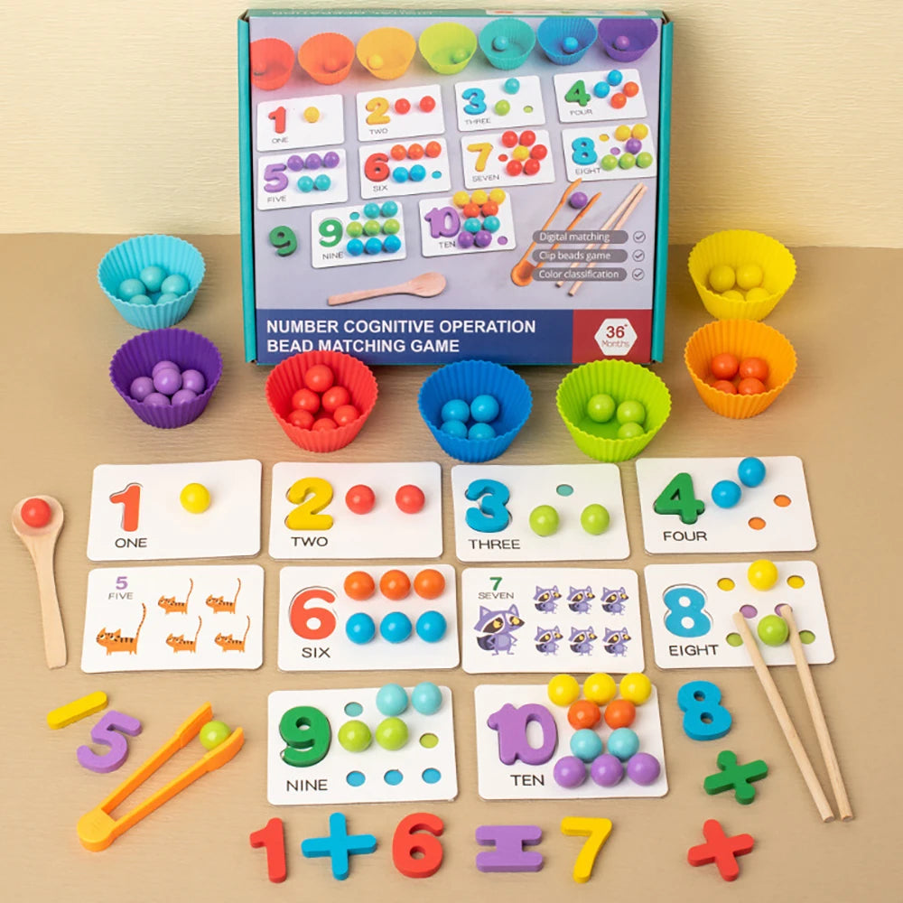 Math Made Fun: Montessori Number Play Set