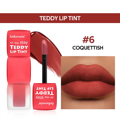 Teddy Tint PlushKiss – All-Day Velvet Lip Glam