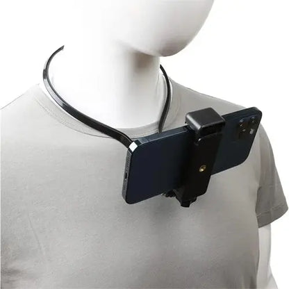Hands Free Wearable Neck Holder Lazy Phone Stand Universal Hanging