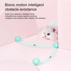 Interactive Cat Toy Ball 360° Automatic Rotating Rolling Ball