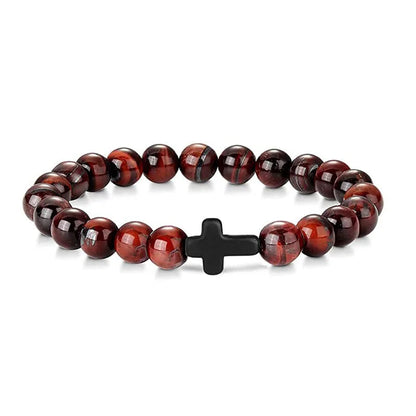 Men's Prayer Onyx Meditation Beads Bracelets Stone's Store