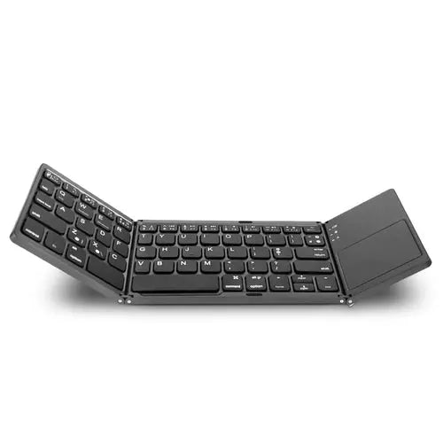 Teclado inalámbrico Bluetooth recargable y plegable para Rusia/España con