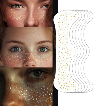 Glitter Freckle Patches – Apply & Shine in Seconds!