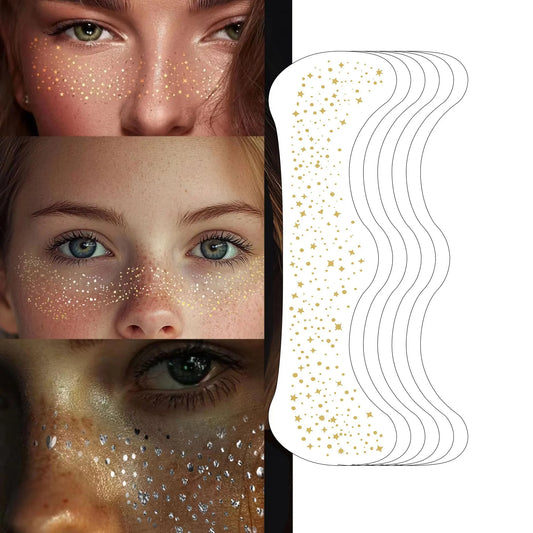 Glitter Freckle Patches – Apply & Shine in Seconds!