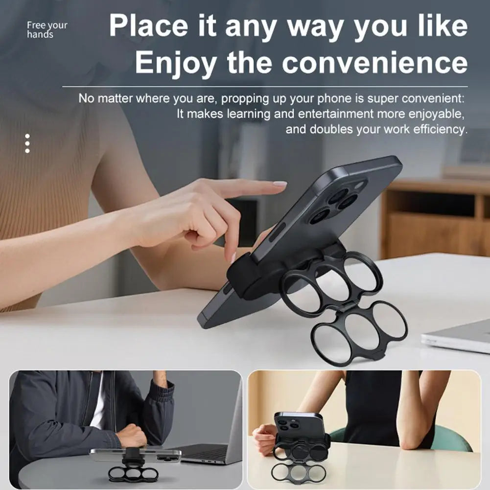 Grip360™ Triple Ring Holder 📱✨ — 360° Control, Secure Hold