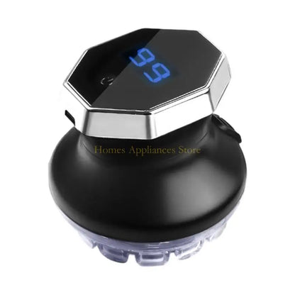 TrimOrbit™ Hair Clipper 💈 — Circular Precision with LED Display